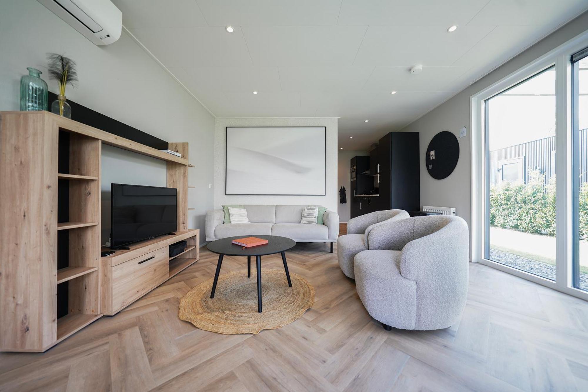 Luxe Lodge 'Bold' Nabij Bos En Veluwemeer - 4 Pers Эрмело Экстерьер фото